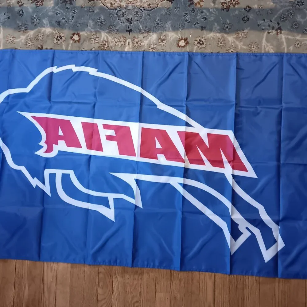 Buffalo Bills Red Mafia NFL 3X5 Feet Flag Banner Pole or Wall Decor